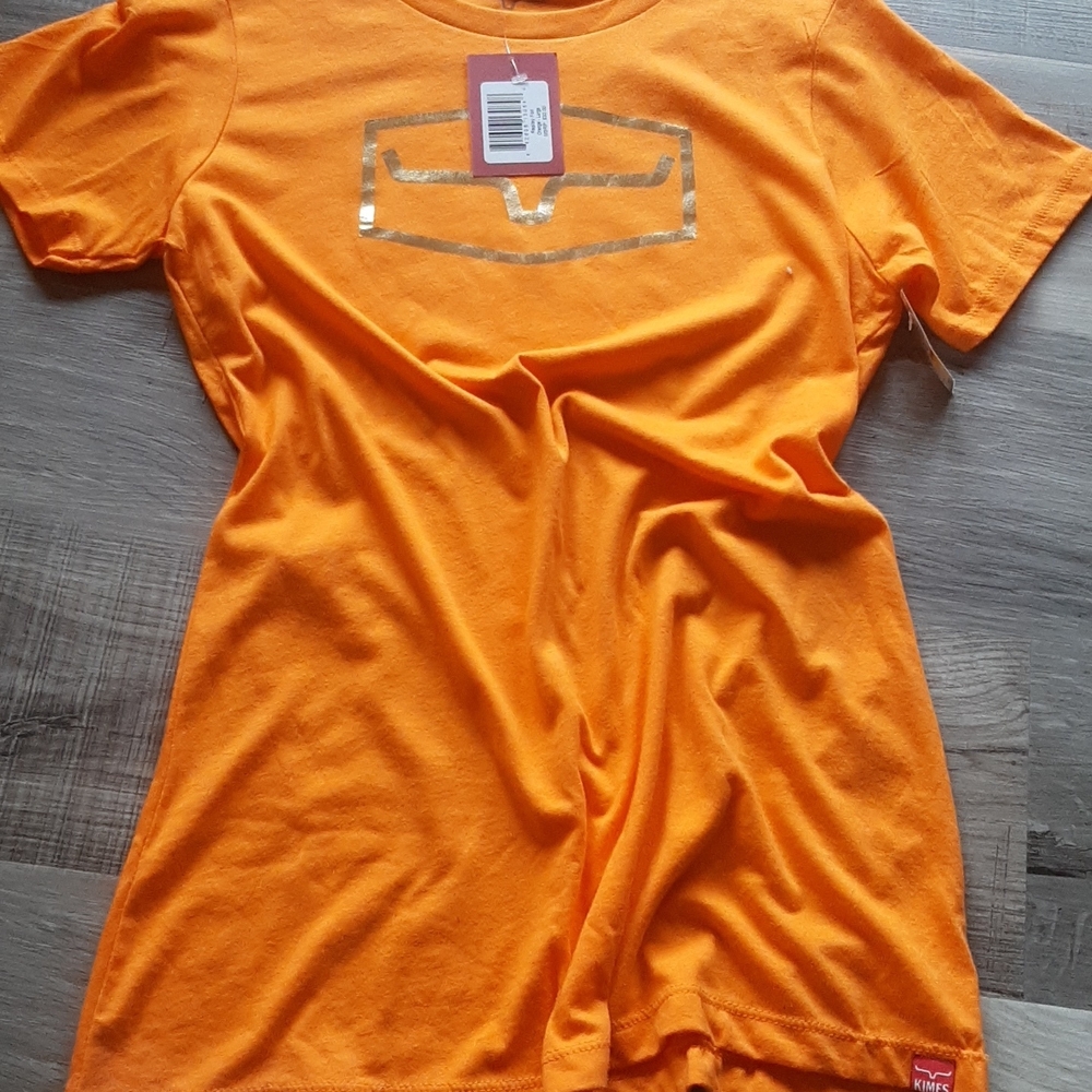 Kimes Ranch Bright Orange Short Sleeve Tee